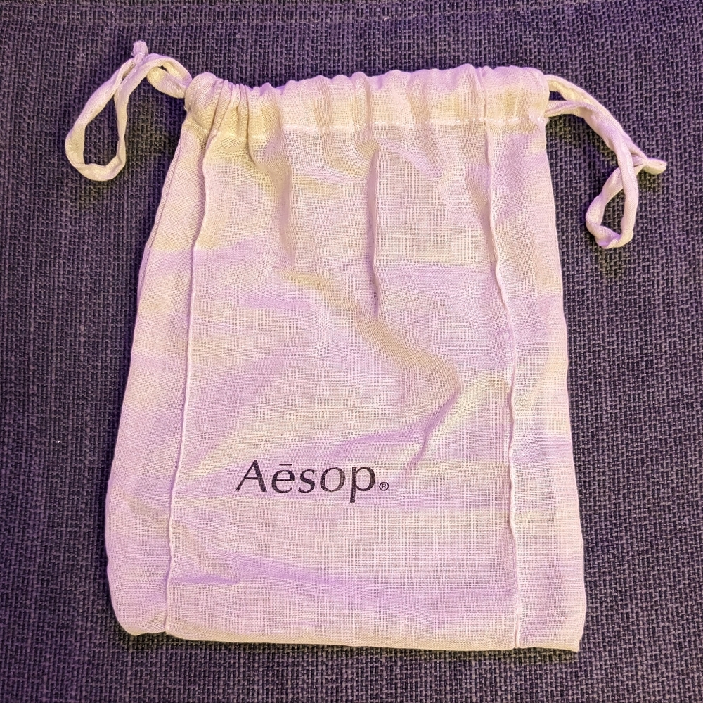 Aesop Small Draw String Protective Pouch Dust Bag